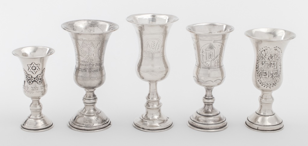 BRITISH AND EUROPEAN SILVER KIDDUSH