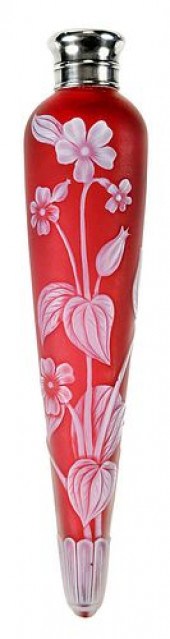 BRITISH CAMEO GLASS LAYDOWN SC