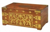 BRITISH COLONIAL BRASS-BOUND C