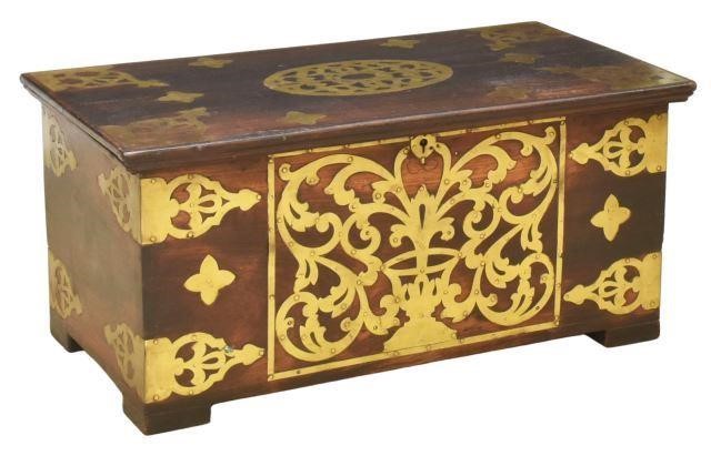 BRITISH COLONIAL BRASS-BOUND
