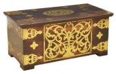 BRITISH COLONIAL BRASS-BOUND R