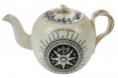BRITISH CREAMWARE TEAPOTLate 1