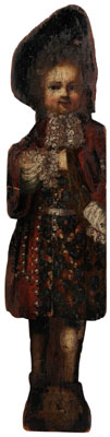 British dummy board, painting on