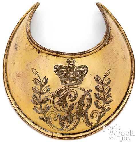 BRITISH GILT BRASS OFFICER'S