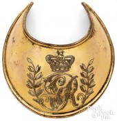 BRITISH GILT BRASS OFFICER'S G