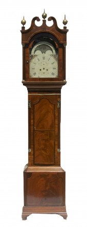 BRITISH GRANDFATHER CLOCK Engl