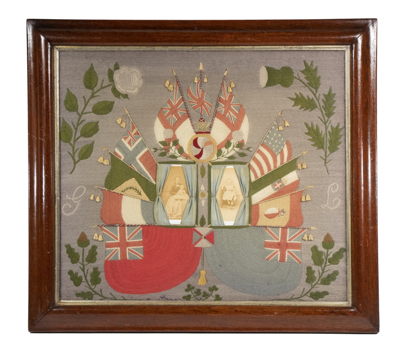 BRITISH GREAT WAR NEEDLEPOINT