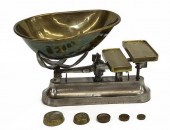 BRITISH IRON & BRASS CANDY BAL