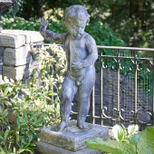 BRITISH LEAD FIGURE OF A STAND