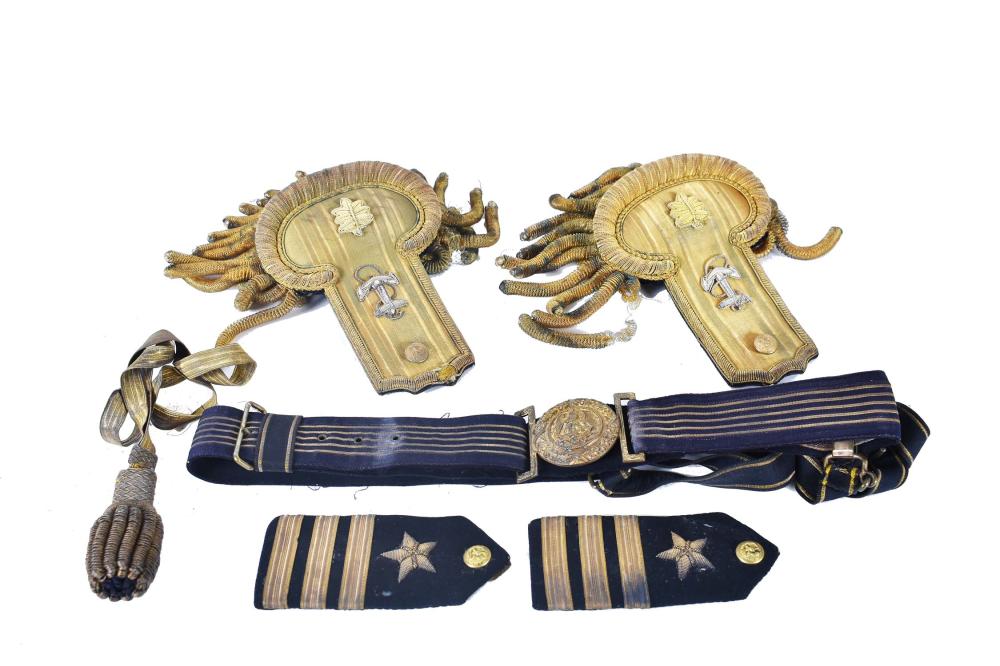 BRITISH NAVAL OFFICERS SILVER