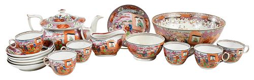 BRITISH NEWHALL PORCELAIN TEA
