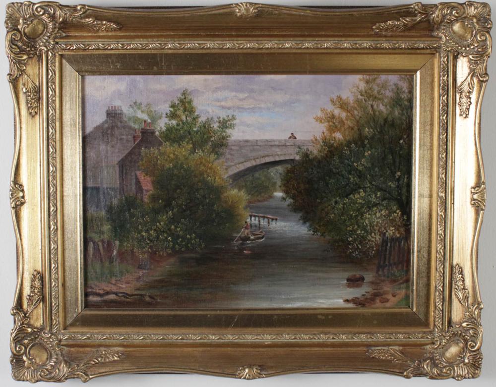 BRITISH OIL ON CANVASBRITISH OIL ON