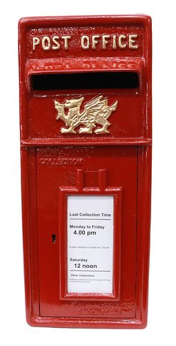 BRITISH PARCEL-GILT WELSH DRAGON