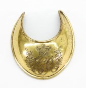 BRITISH PATTERN 1796 GORGET En