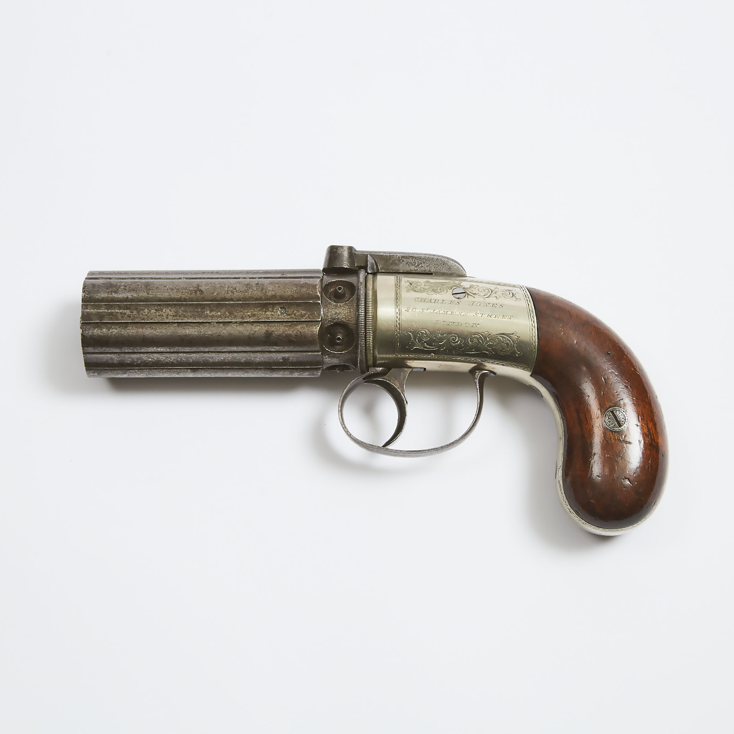 British Pepperbox Pistol, Charles
