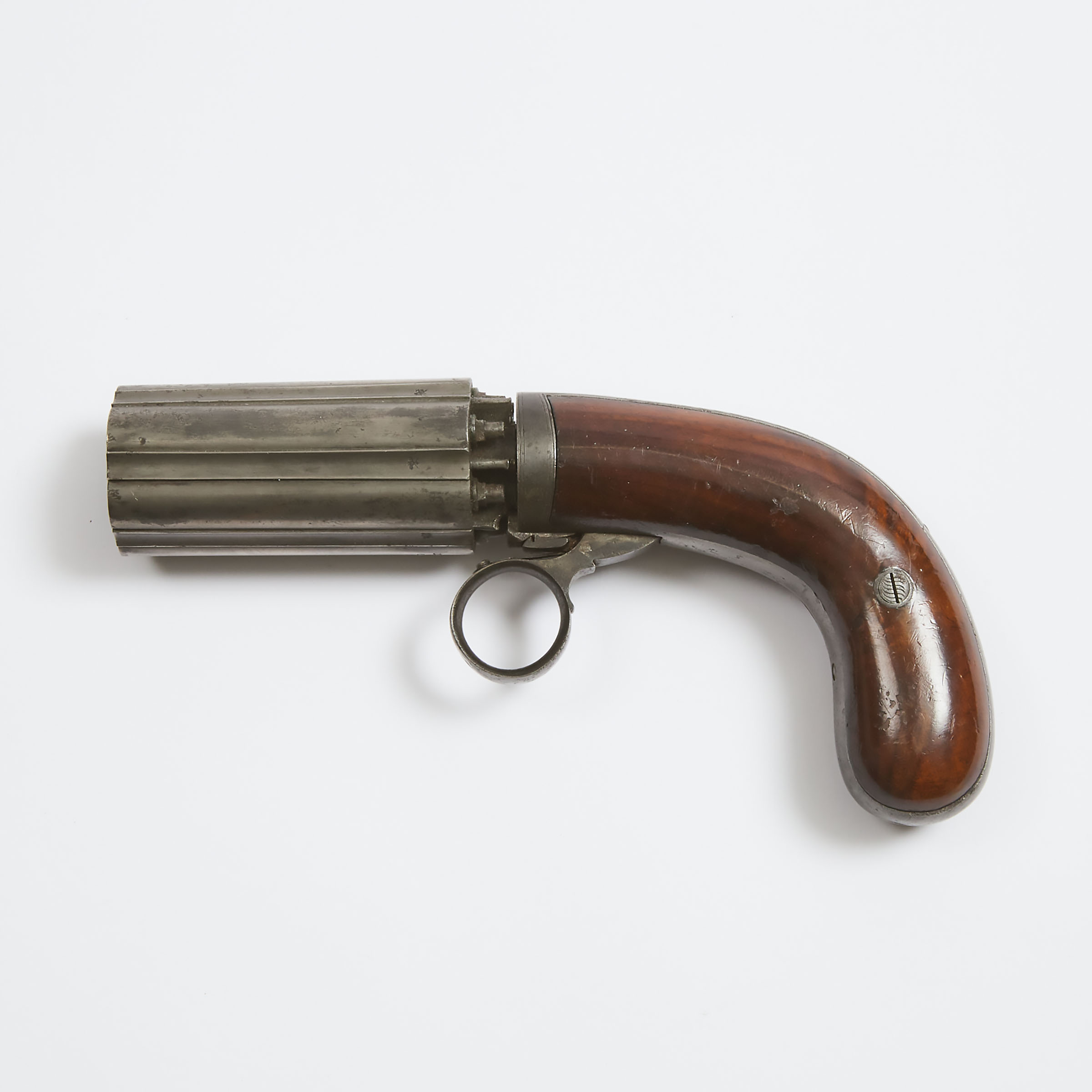 British Pepperbox Pistol, J.R.