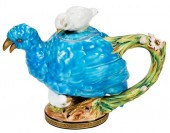 BRITISH PORCELAIN BLUE BIRD TE