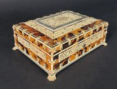 BRITISH REGENCY ANTIQUE TORTOI
