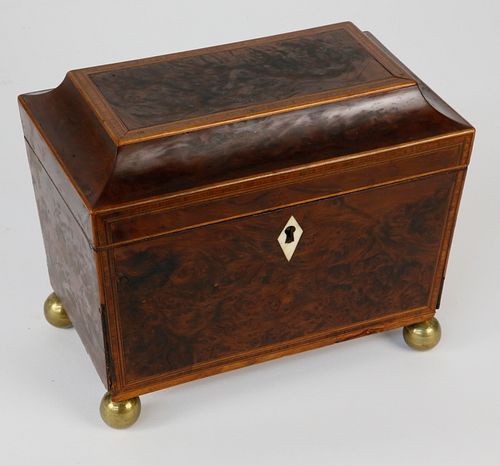 BRITISH REGENCY BURLWOOD DOUBLE