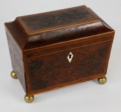 BRITISH REGENCY BURLWOOD DOUBL
