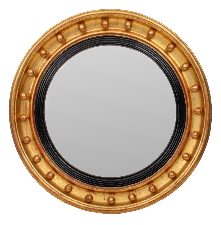BRITISH REGENCY EBONIZED & GILT