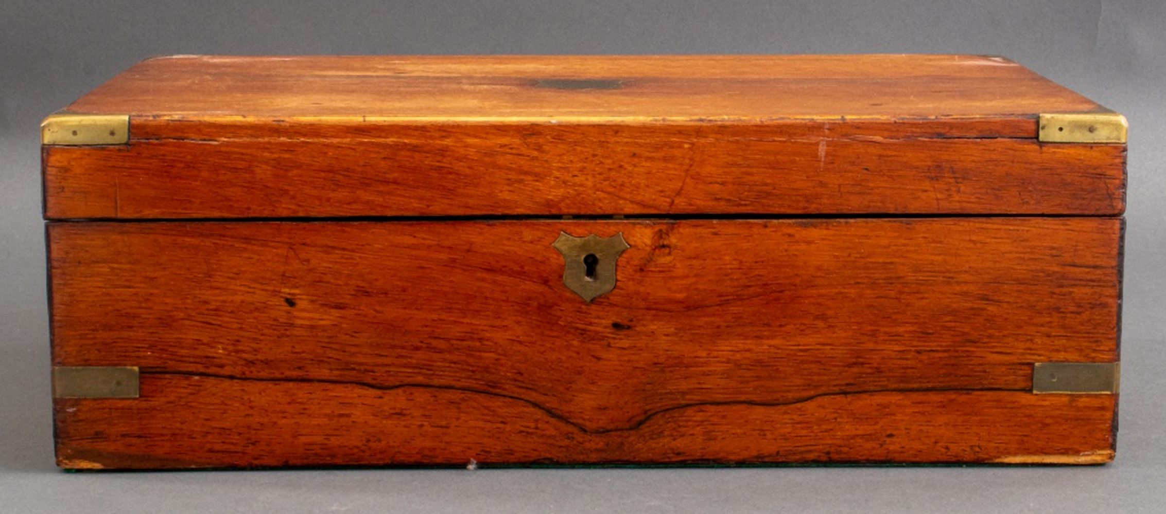 BRITISH ROSEWOOD CAMPAIGN DESK