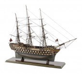 BRITISH SAILOR-MADE MODEL OF A