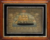 BRITISH SAILOR’S WOOLWORK OF A