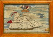 BRITISH SAILOR'S WOOLWORK OF T