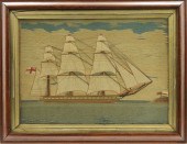 BRITISH SAILOR'S WOOLWORK "ROY