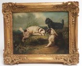 BRITISH SCH, 19TH C., THREE CA