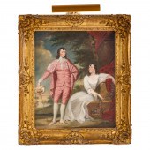 BRITISH SCHOOL, 18TH C. THE LO
