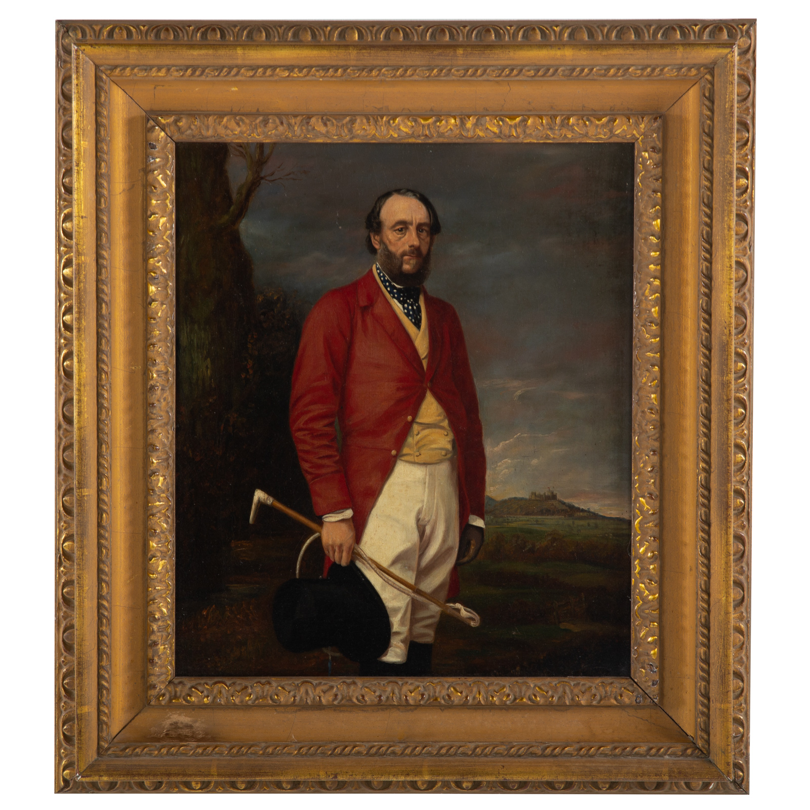 BRITISH SCHOOL, 19TH C. PORTRAIT OF