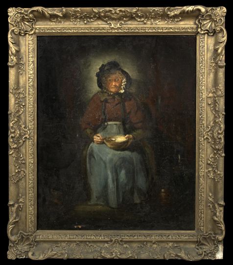 British School (19th Century)  "Old