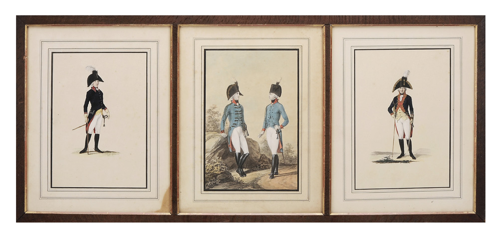 British School (19th century) Three