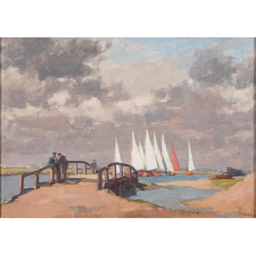 British School, 20th C - Sailing