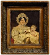 British School double portrait
