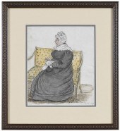 BRITISH SCHOOL DRAWING(19th Ce