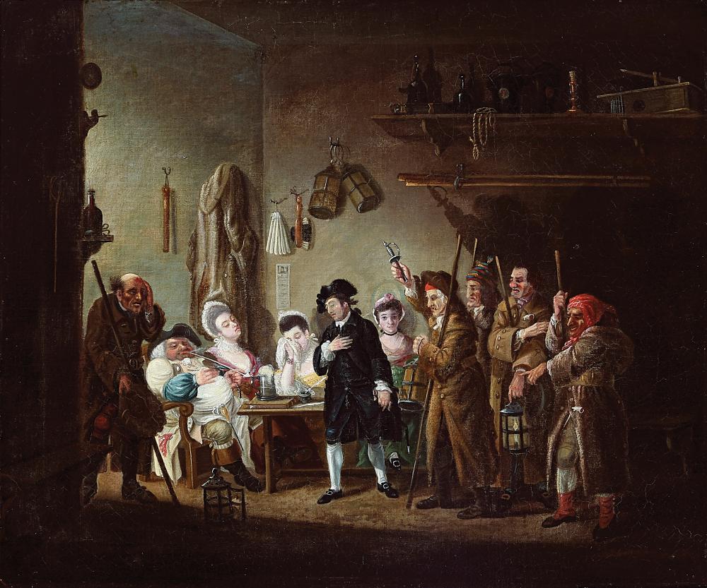 BRITISH SCHOOL, LATE 18TH