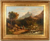 BRITISH SCHOOL OIL ON CANVASBR