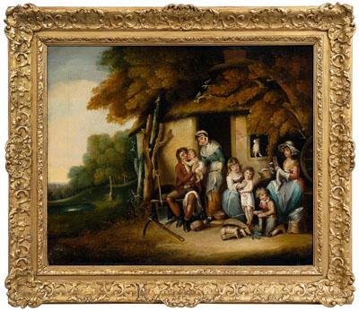 British School painting, English
