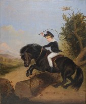 BRITISH SCHOOL PONY SCENE (19T
