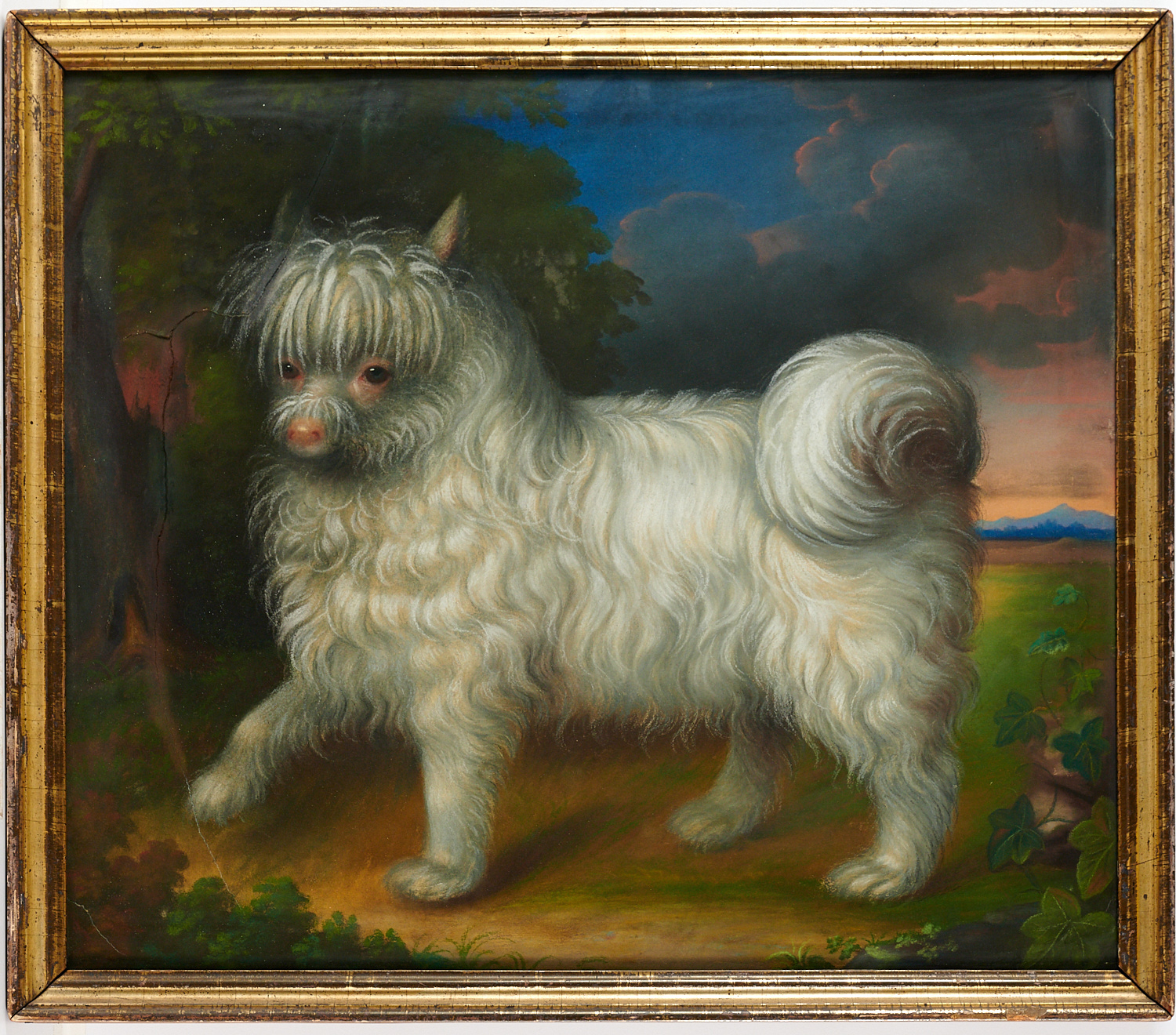 BRITISH SCHOOL, POODLE PASTEL