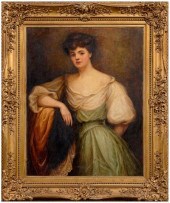British School portrait, "Mrs.