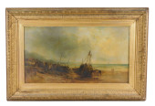 BRITISH SEASCAPE, 19TH C., OIL