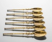 BRITISH SILVER ANOINTING SPOON