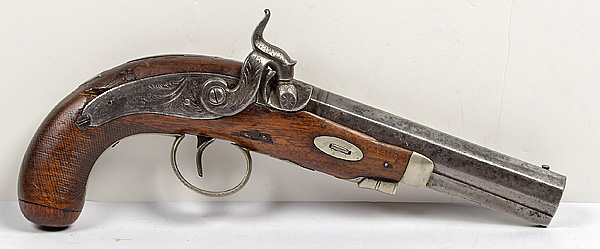 British Silver Mounted Percussion