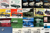 BRITISH SPORTS CAR ITEMS FROM