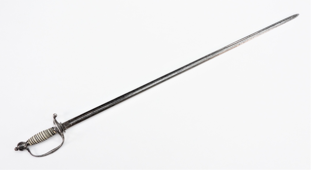 BRITISH STEEL HILTED SPADROON