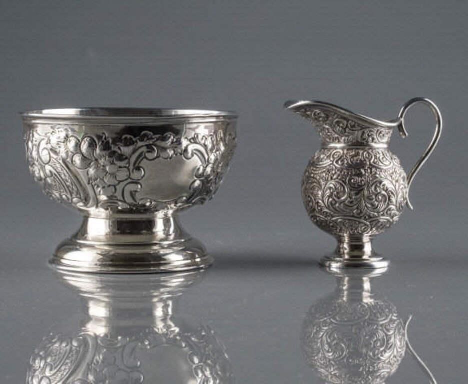 BRITISH STERLING SILVER JUG &